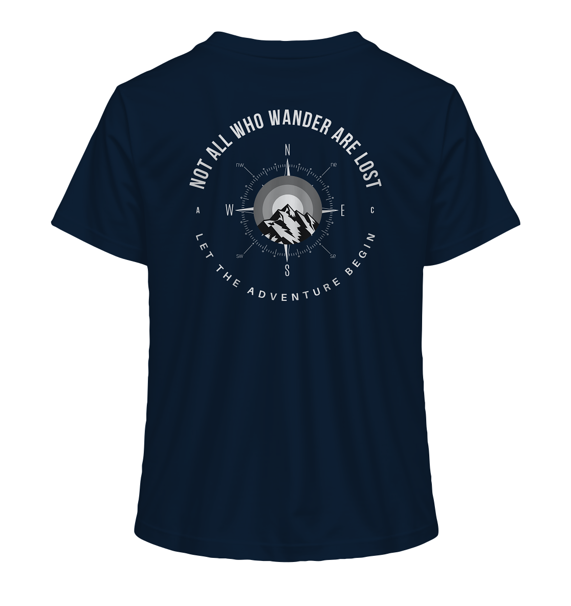 Not All Who Wander Are Lost - Ladies Organic Shirt