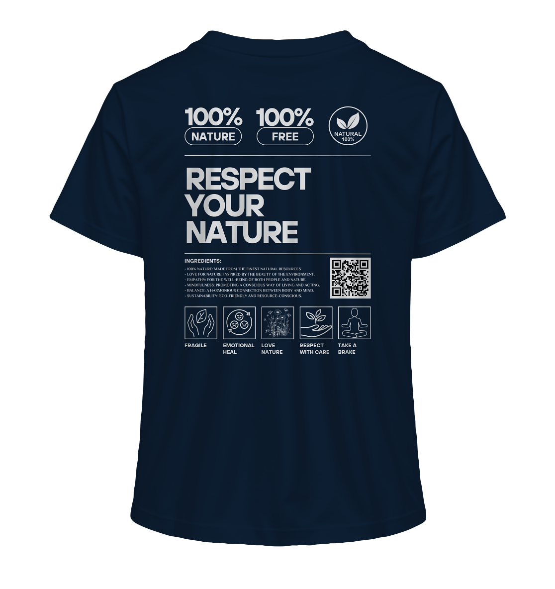 Respect Your Nature - Ladies Organic Shirt