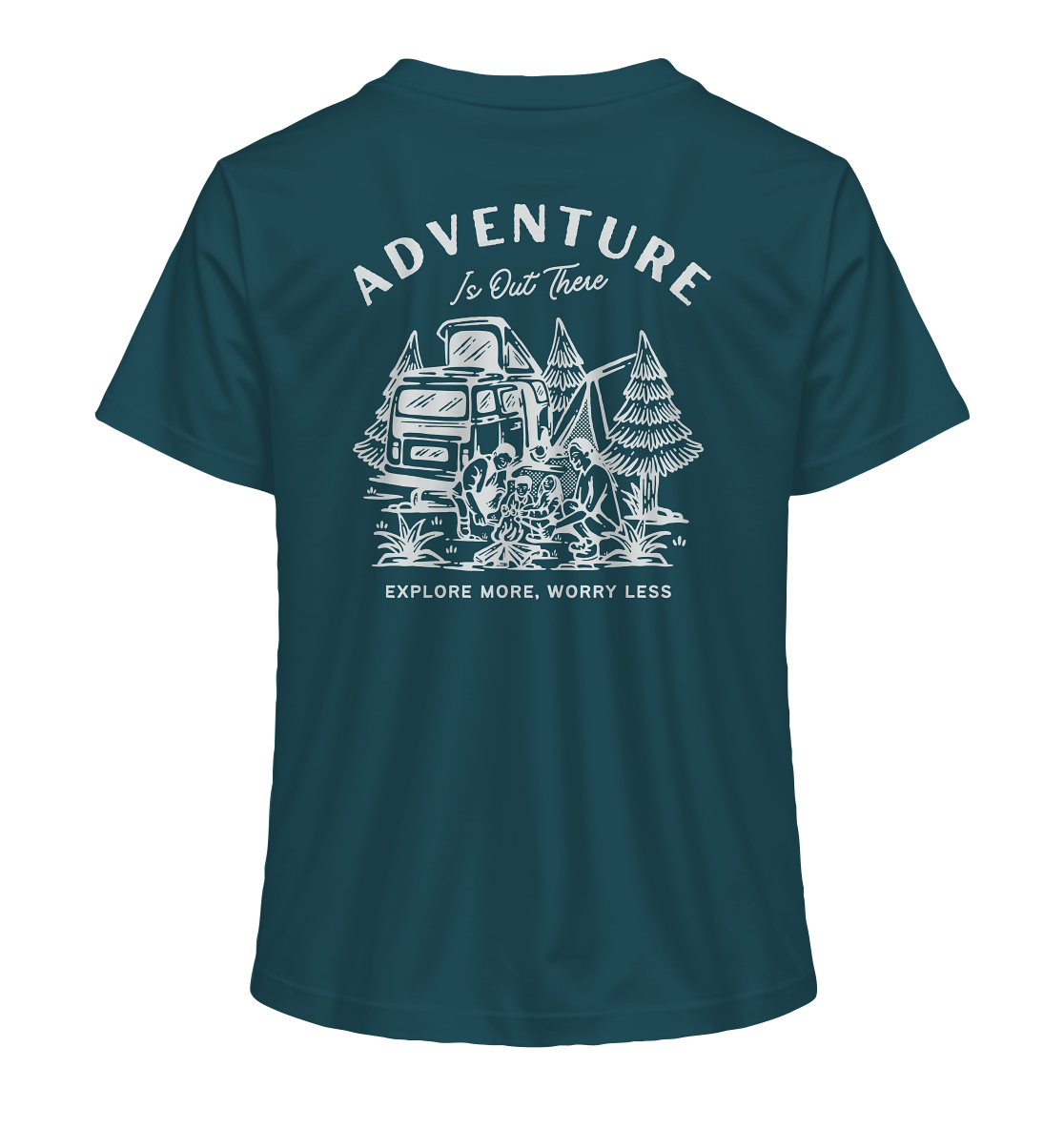 Adventure Is Out There - Ladies Organic Shirt