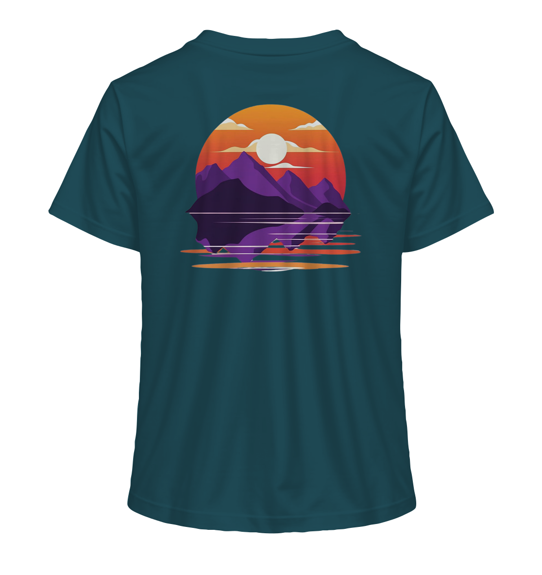 Sunset Reflections - Ladies Organic Shirt