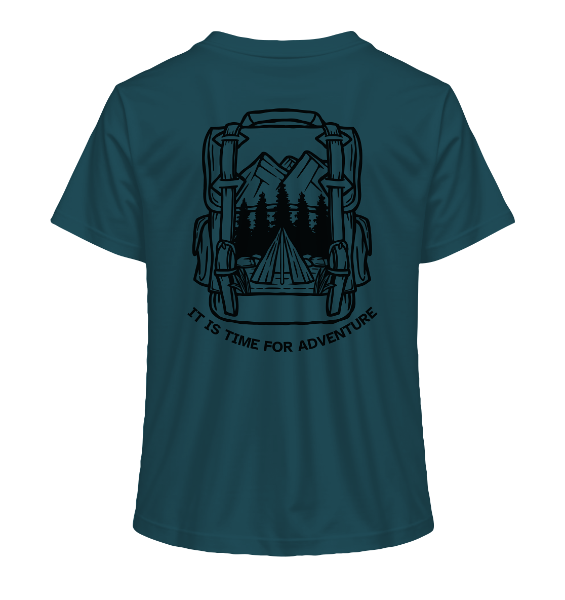 It's Time for Adventure - Ladies Organic Shirt