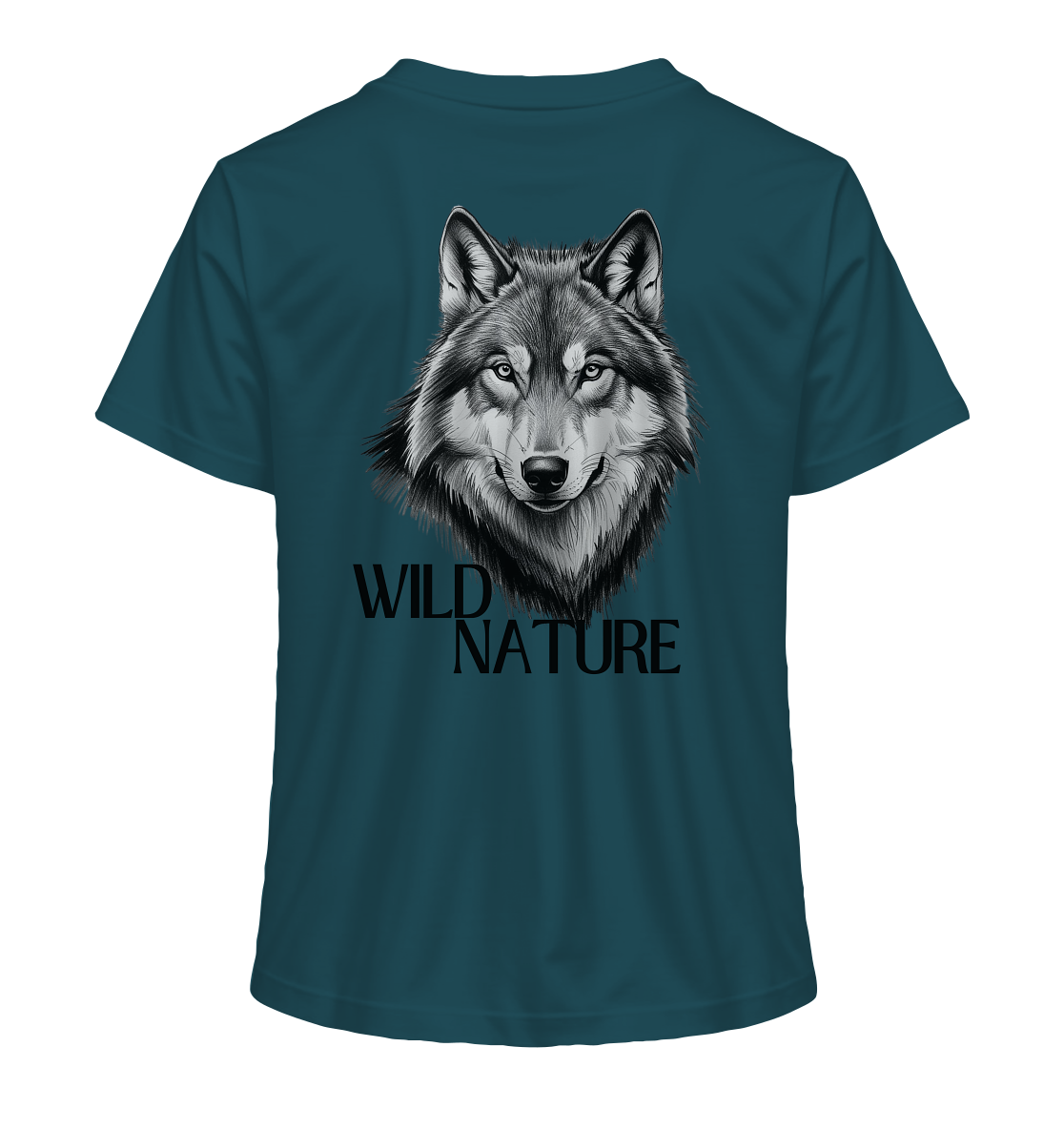 Wild Nature Wolf - Ladies Organic Shirt
