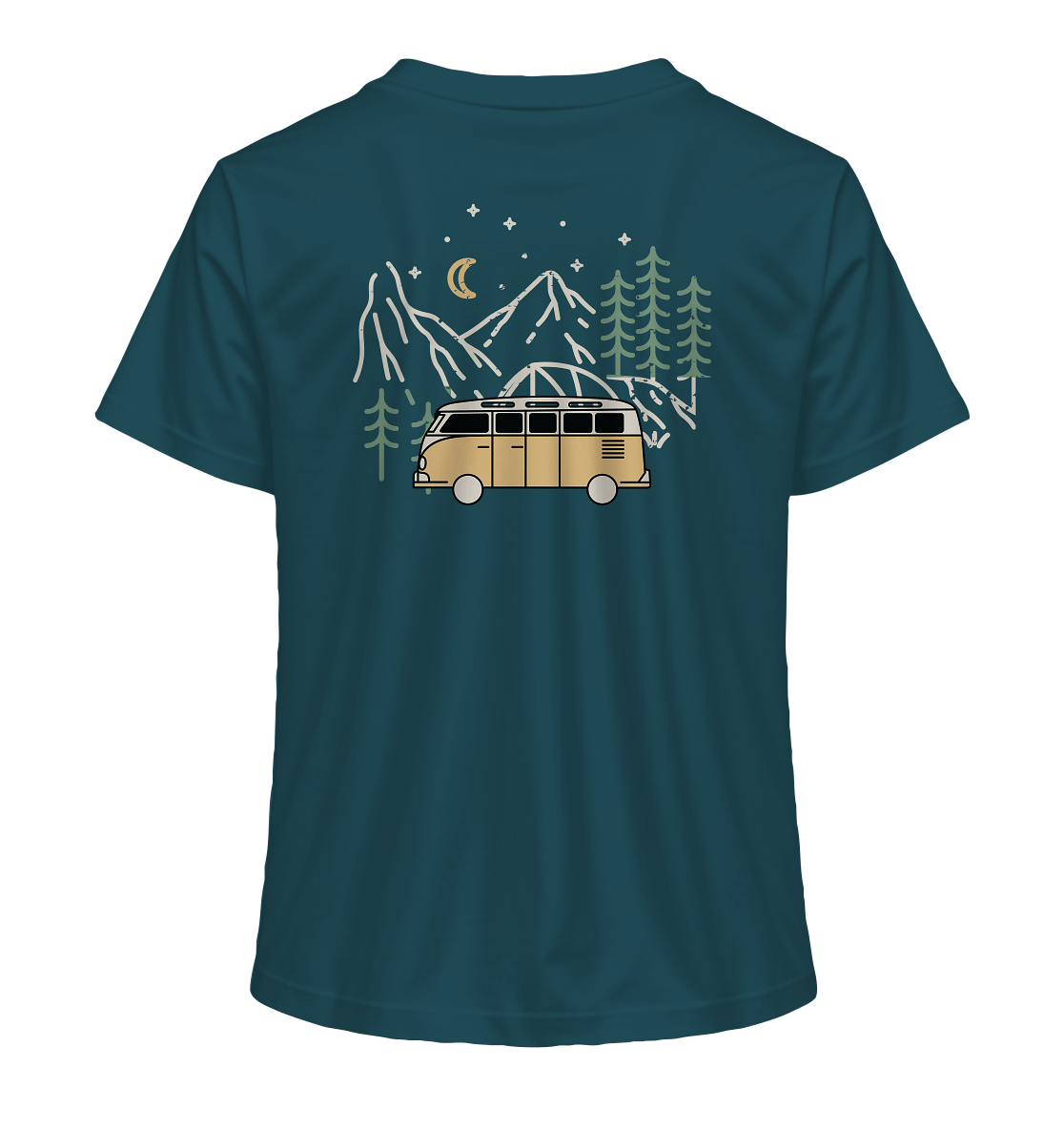 Vintage Camper Adventure - Ladies Organic Shirt