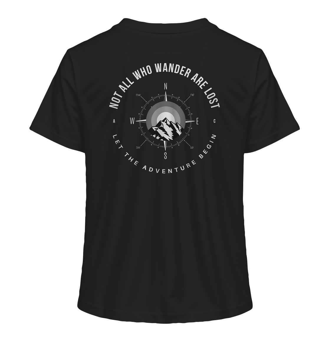 Not All Who Wander Are Lost - Ladies Organic Shirt