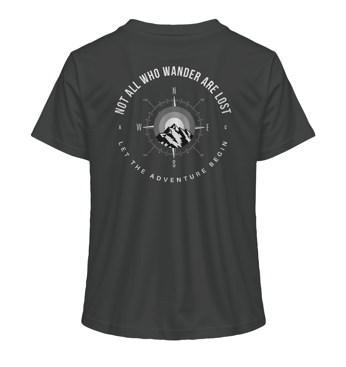 Not All Who Wander Are Lost - Ladies Organic Shirt