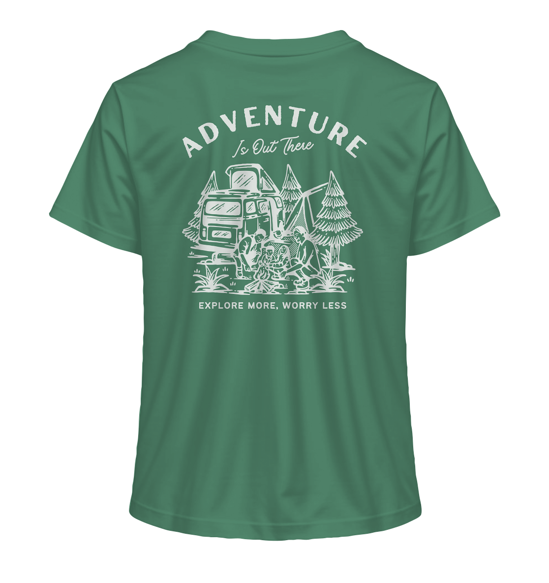 Adventure Is Out There - Ladies Organic Shirt