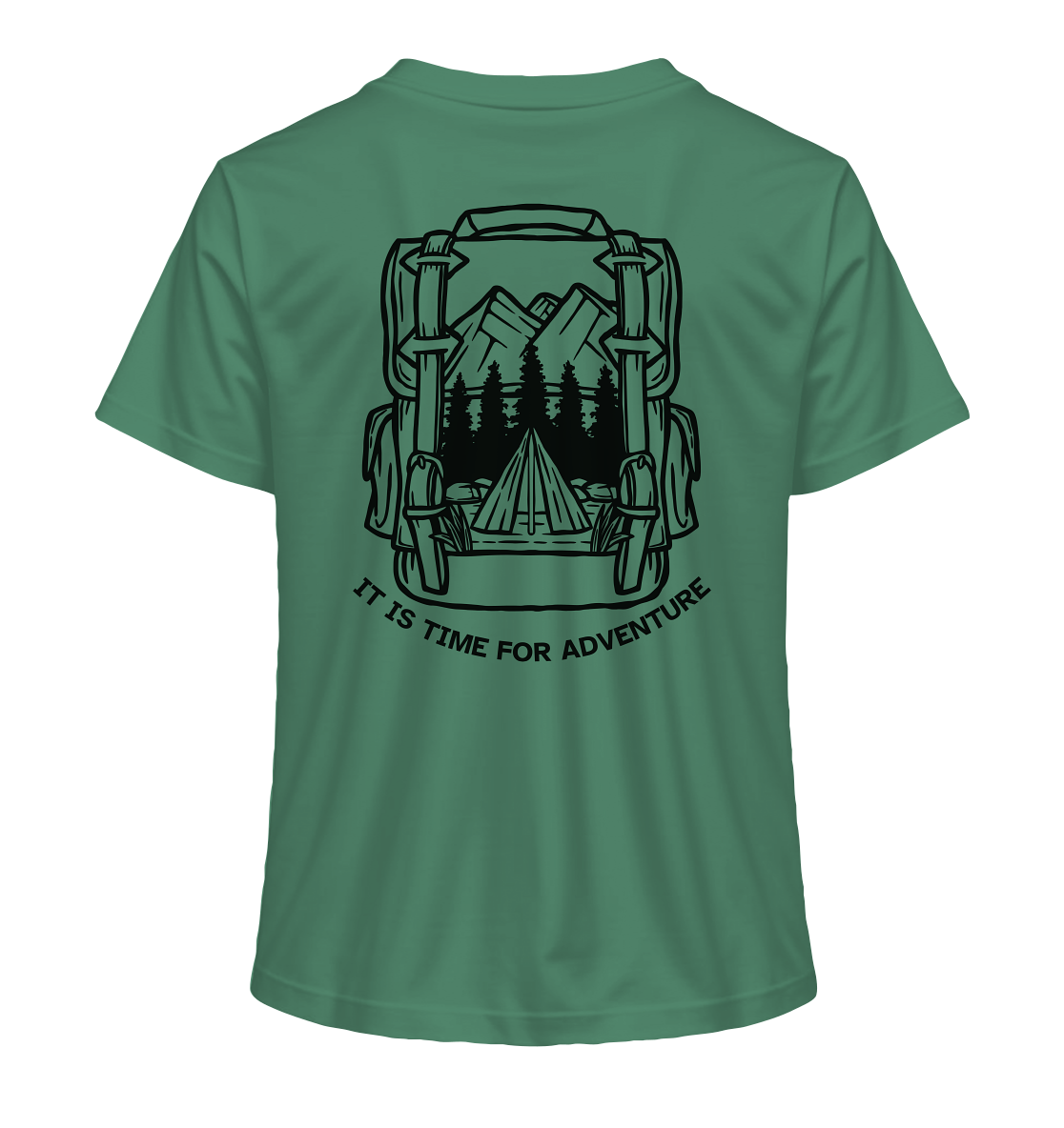 It's Time for Adventure - Ladies Organic Shirt