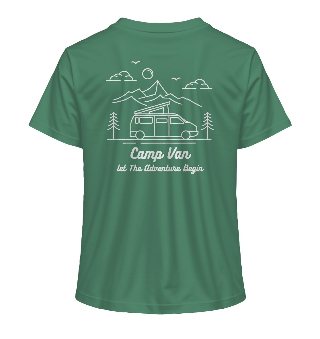 Camper Van Adventure - Ladies Organic Shirt