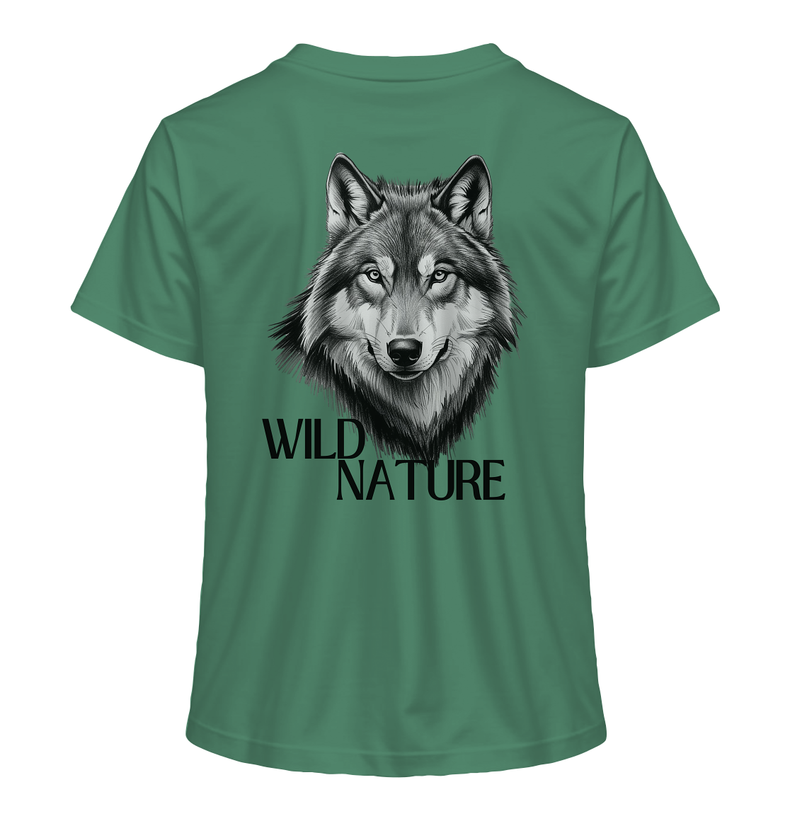 Wild Nature Wolf - Ladies Organic Shirt