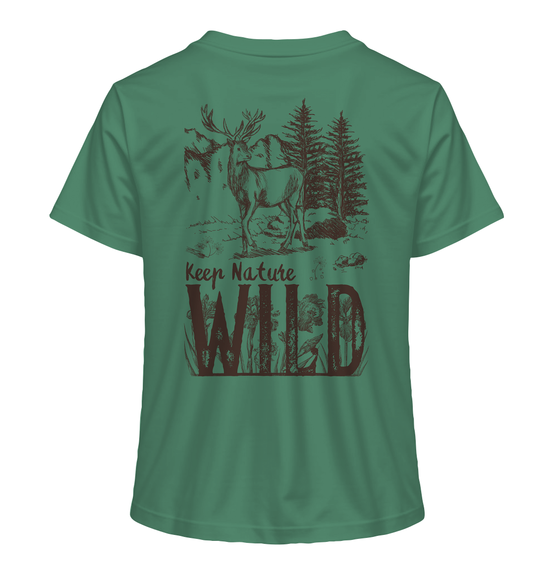 Keep Nature Wild - Ladies Organic Shirt