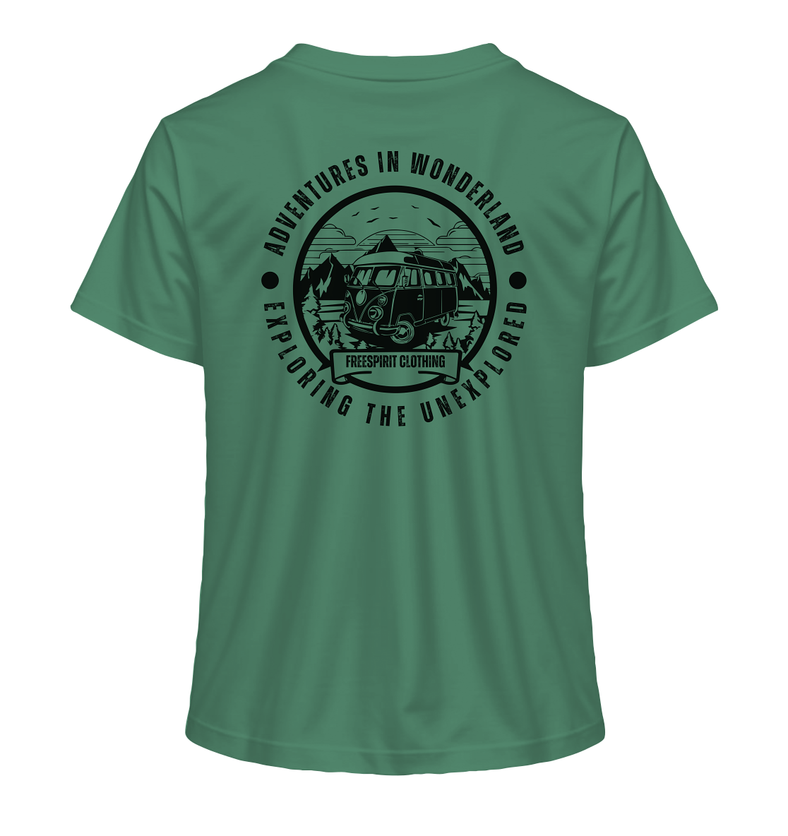 Adventures in Wonderland - Ladies Organic Shirt
