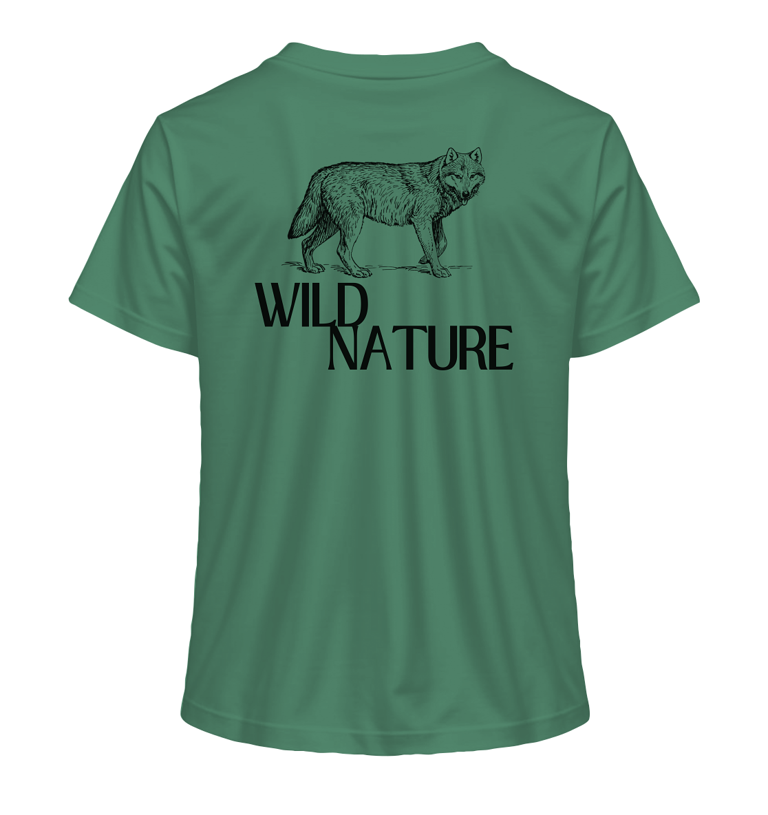 Wild Nature Wolf - Ladies Organic Shirt