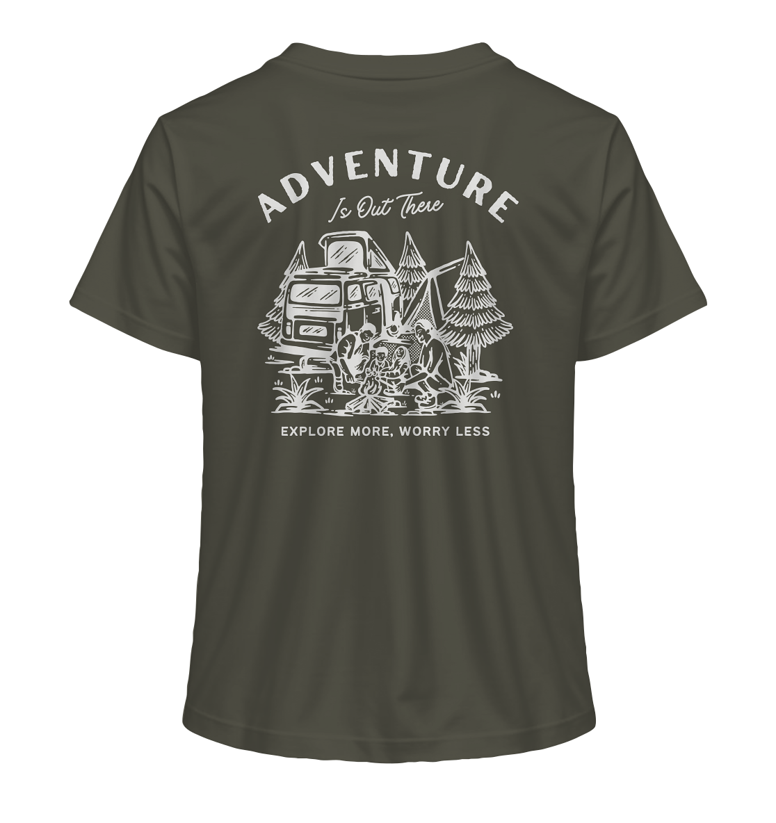 Adventure Is Out There - Ladies Organic Shirt