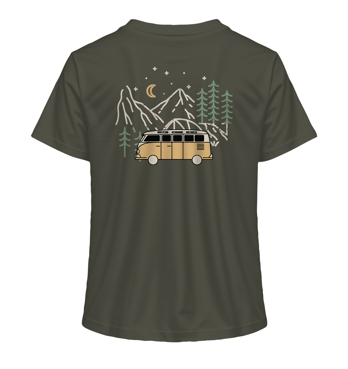 Vintage Camper Adventure - Ladies Organic Shirt