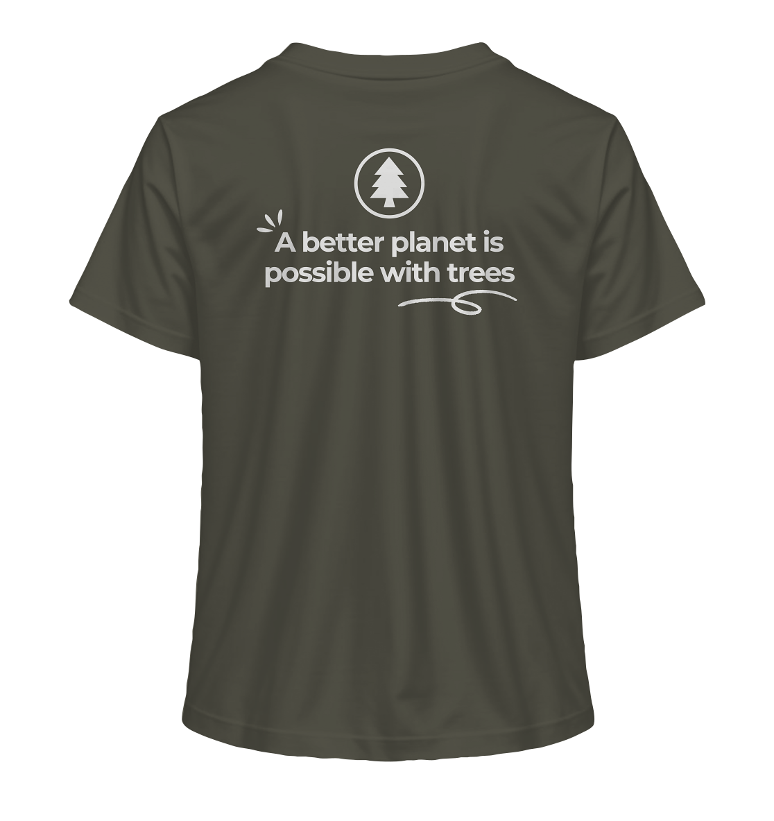 Better Planet with Trees - Ladies Organic Shirt