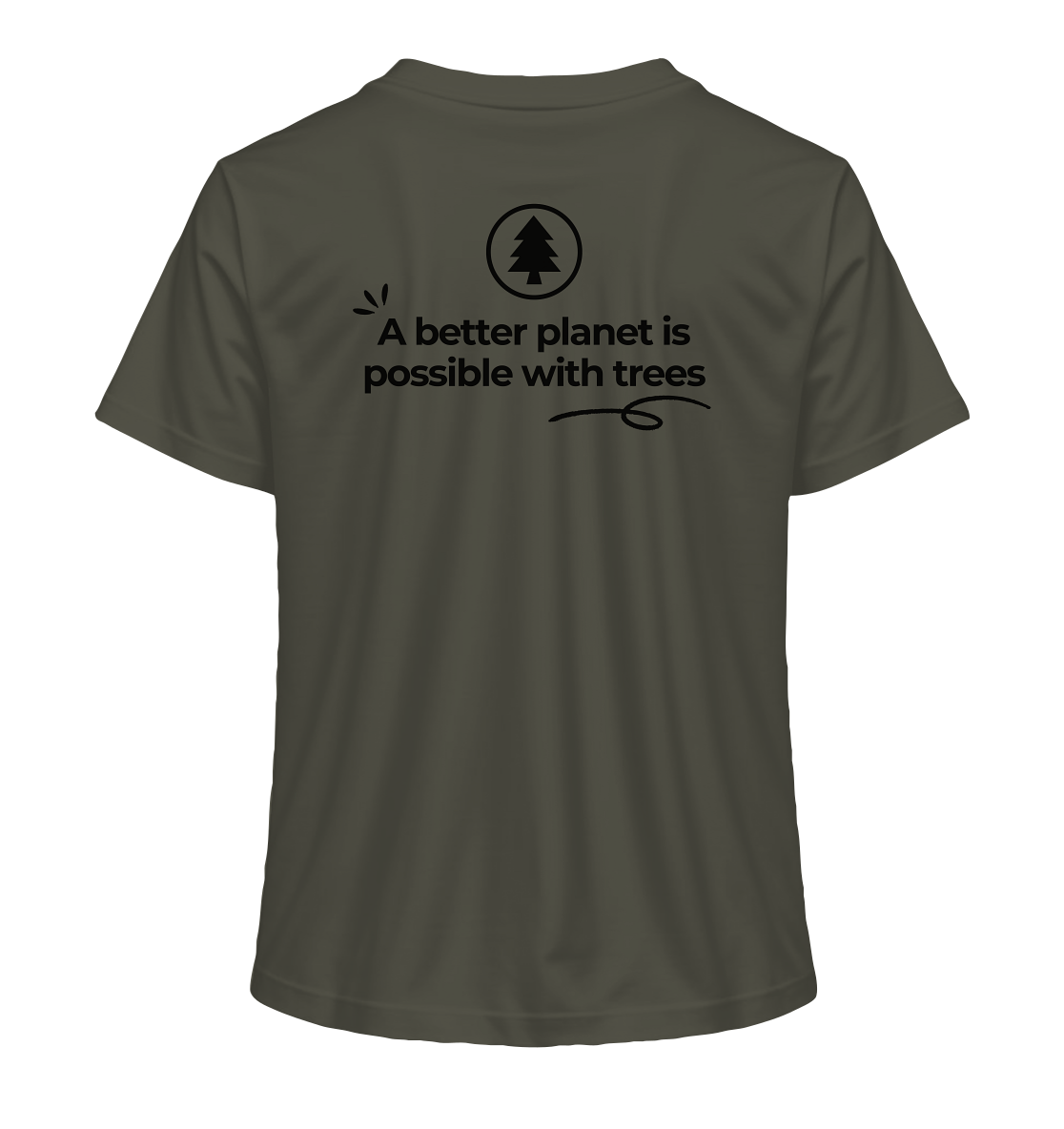 Better Planet with Trees - Ladies Organic Shirt