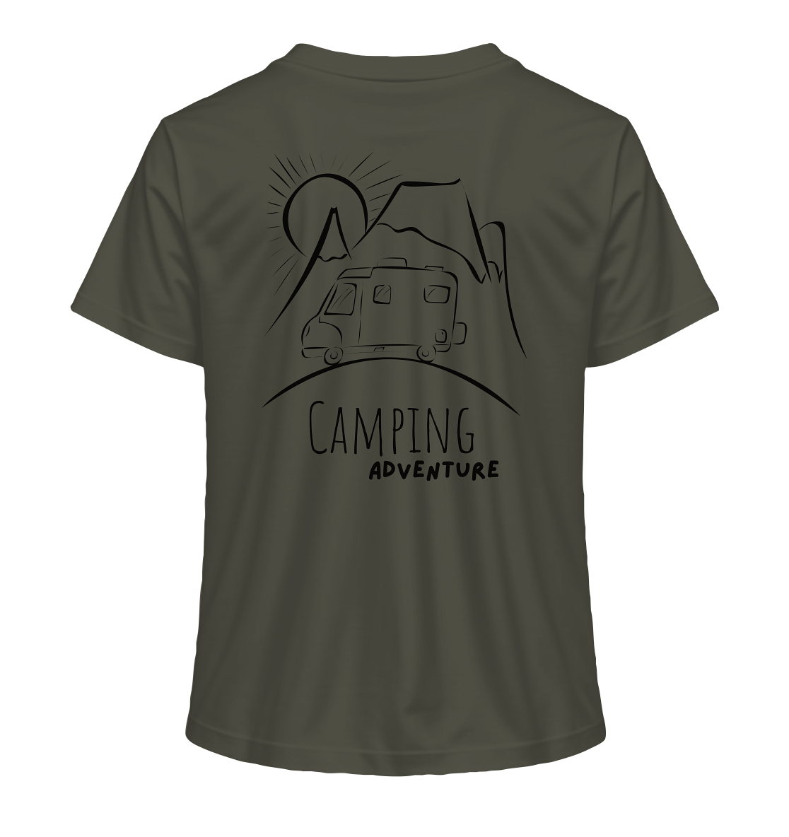 Camping Adventure - Ladies Organic Shirt