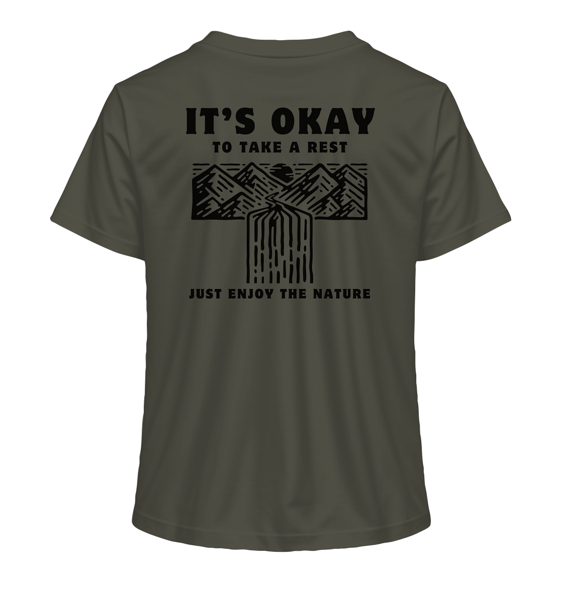 It's Okay to Take a Rest - Ladies Organic Shirt