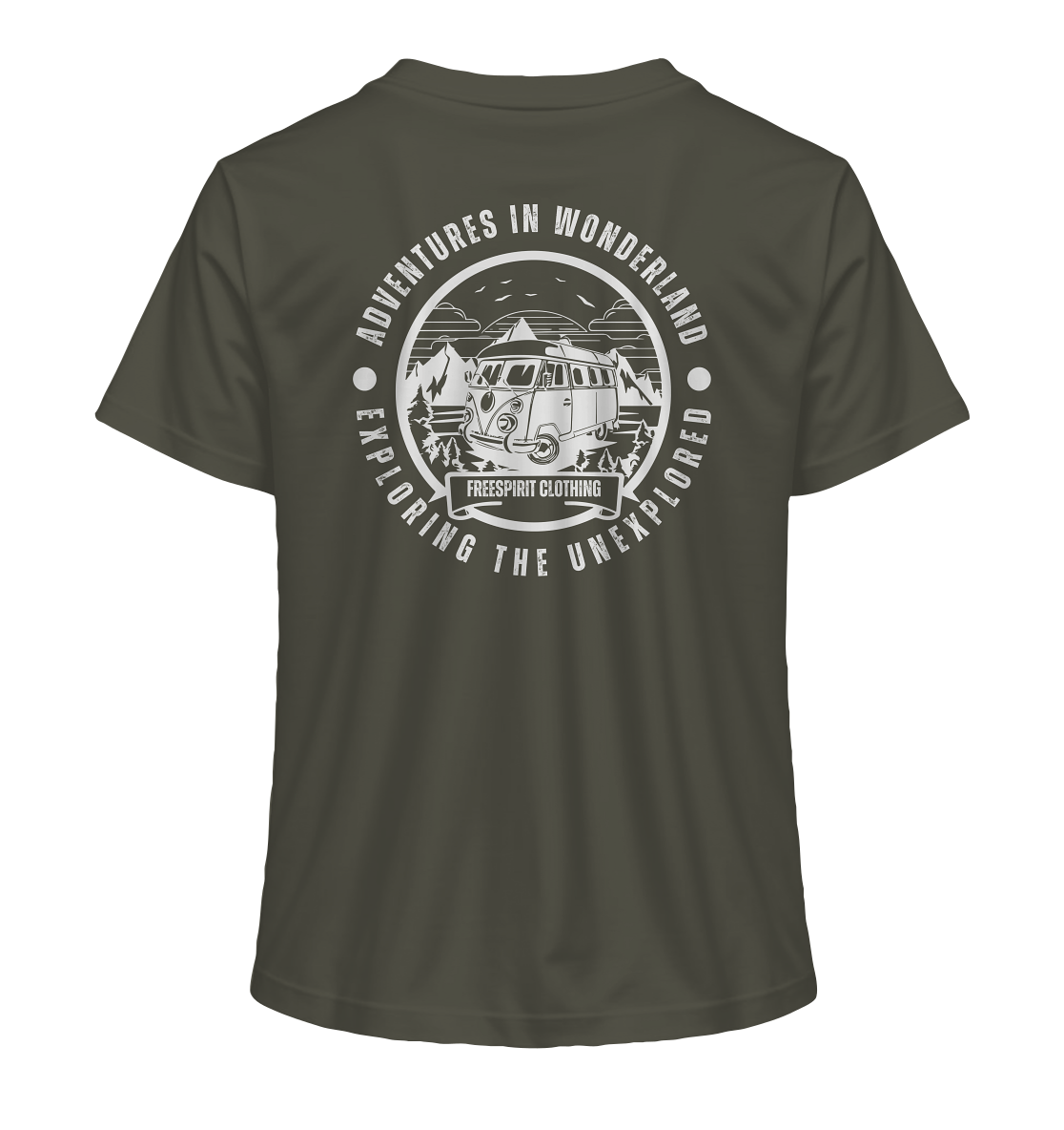 Adventures in Wonderland - Ladies Organic Shirt