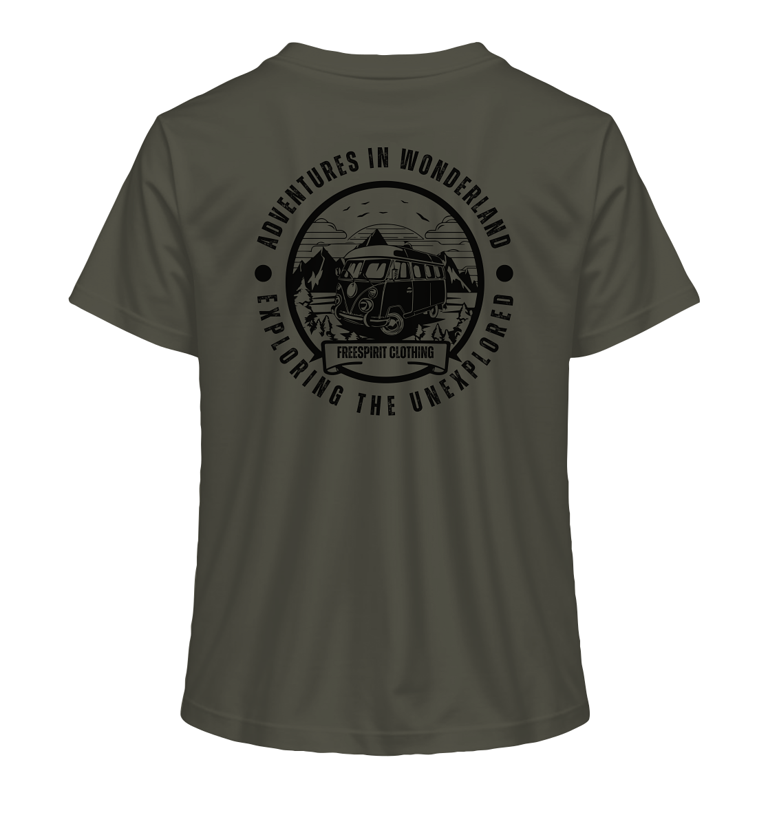 Adventures in Wonderland - Ladies Organic Shirt