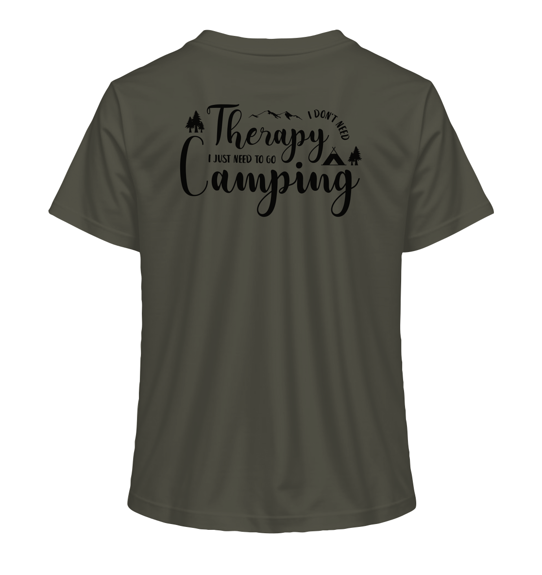 Camping Therapy - Ladies Organic Shirt