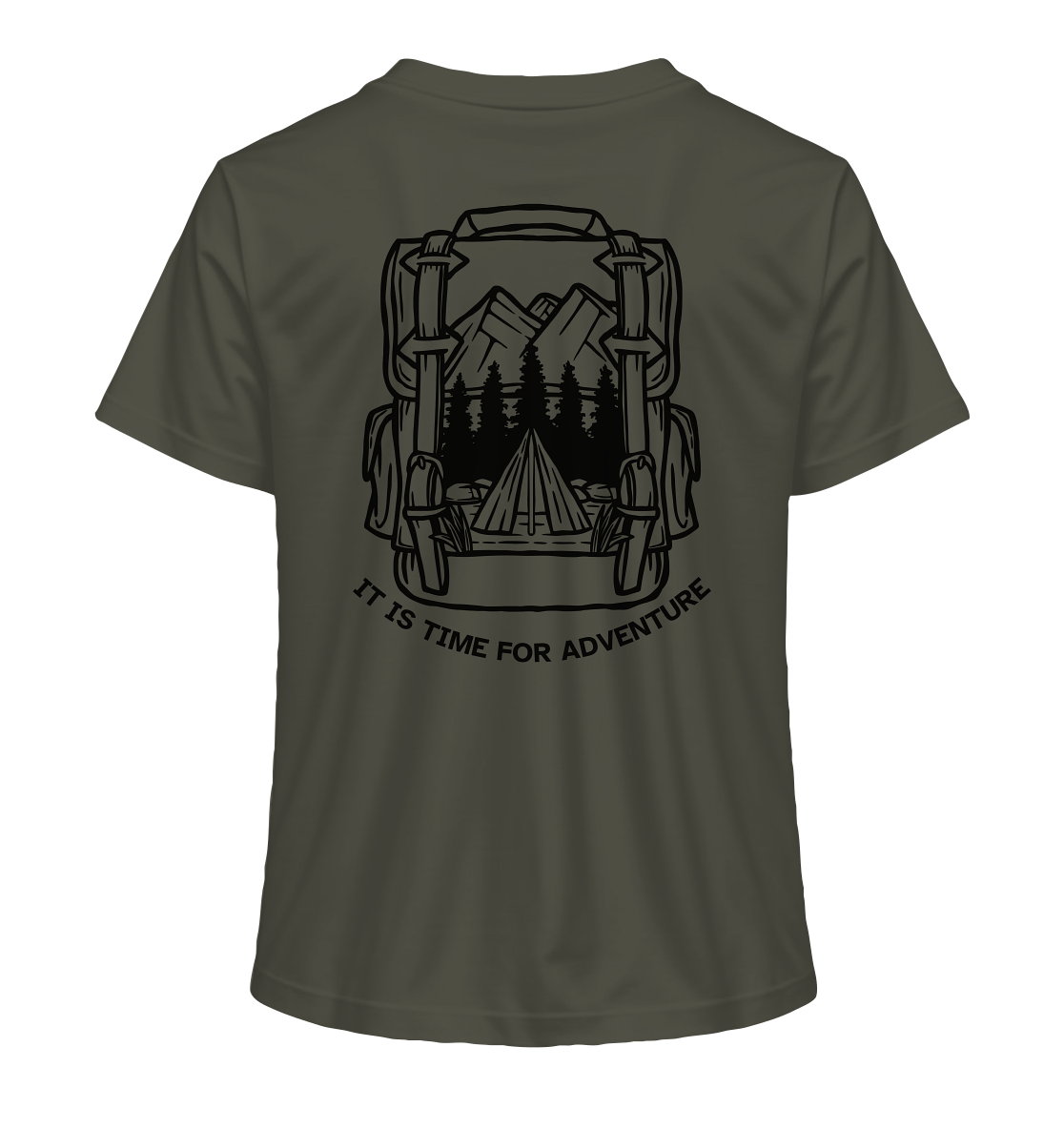 It's Time for Adventure - Ladies Organic Shirt