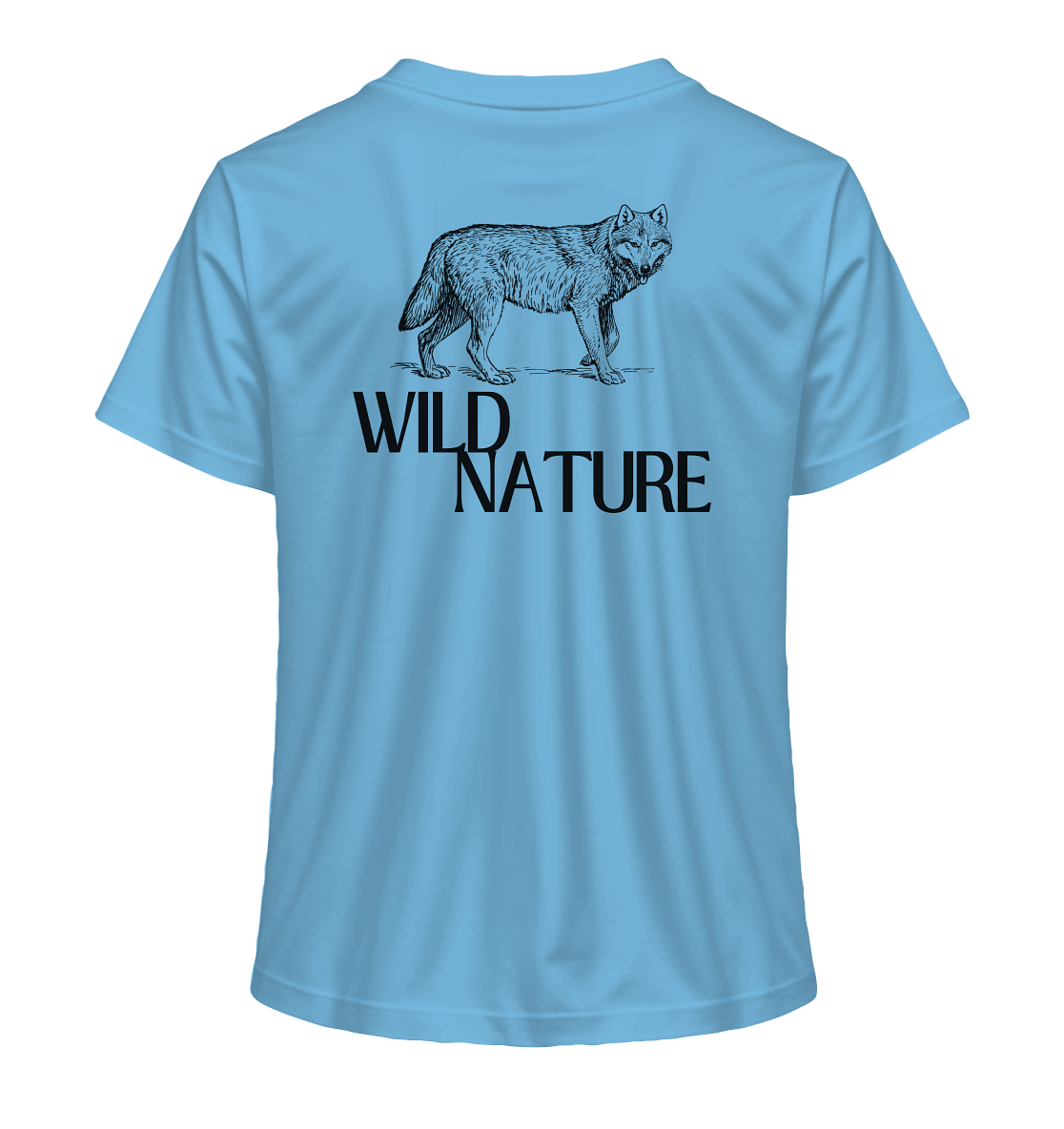 Wild Nature Wolf - Ladies Organic Shirt