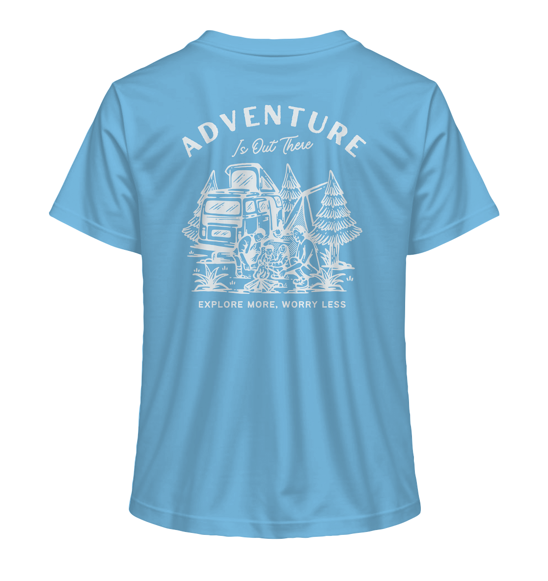 Adventure Is Out There - Ladies Organic Shirt