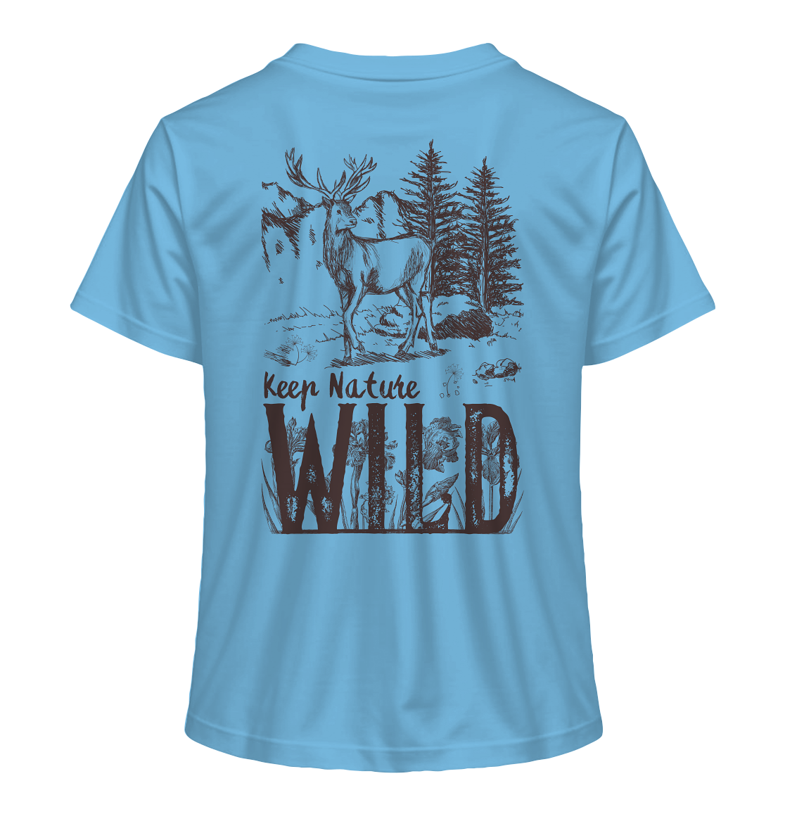 Keep Nature Wild - Ladies Organic Shirt