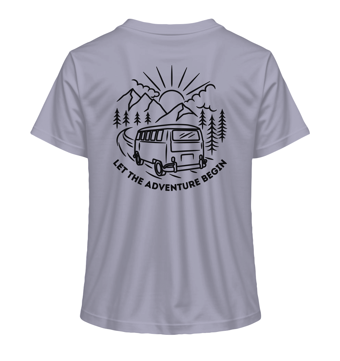Let The Adventure Begins - Ladies Organic Shirt