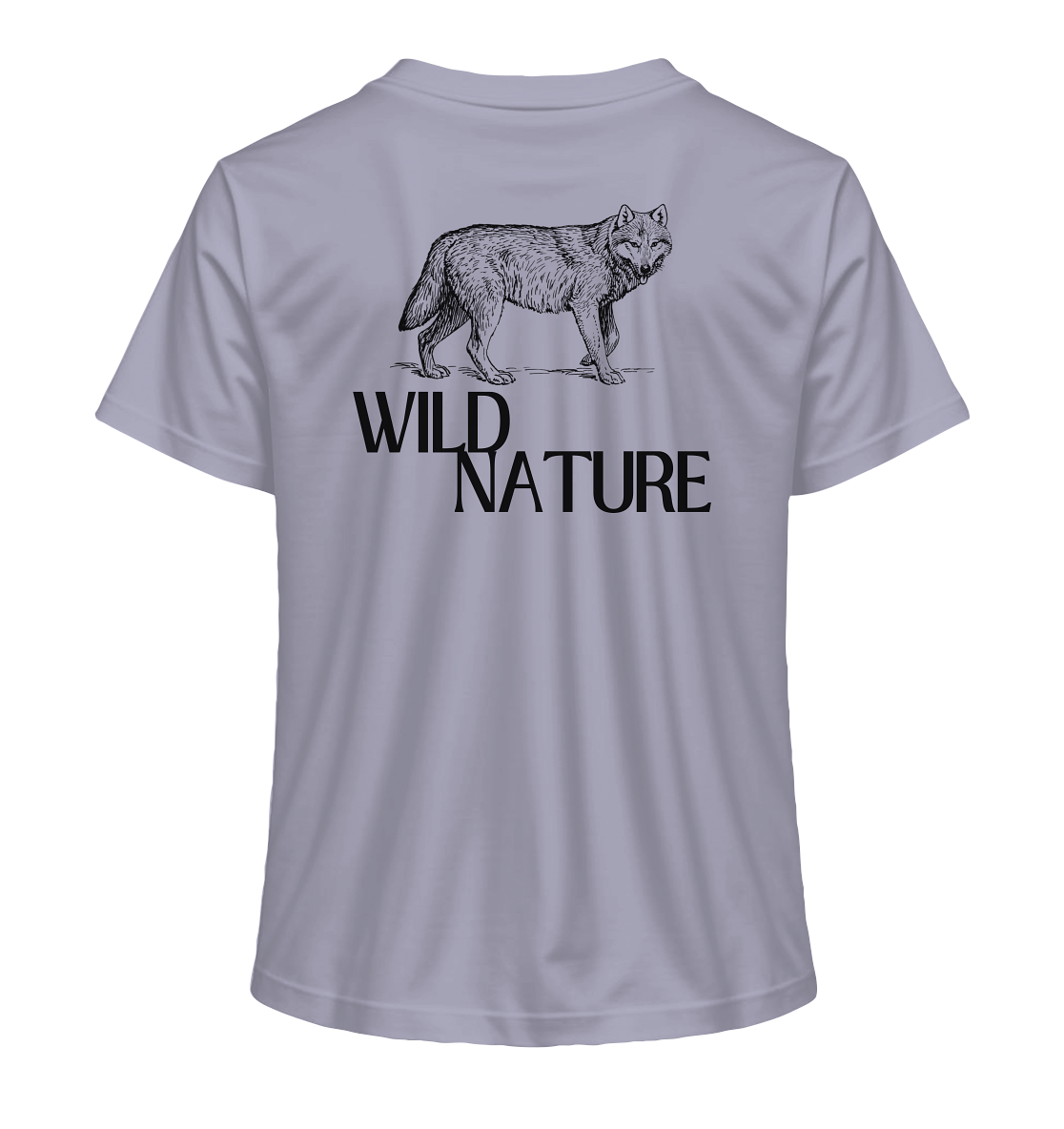 Wild Nature Wolf - Ladies Organic Shirt