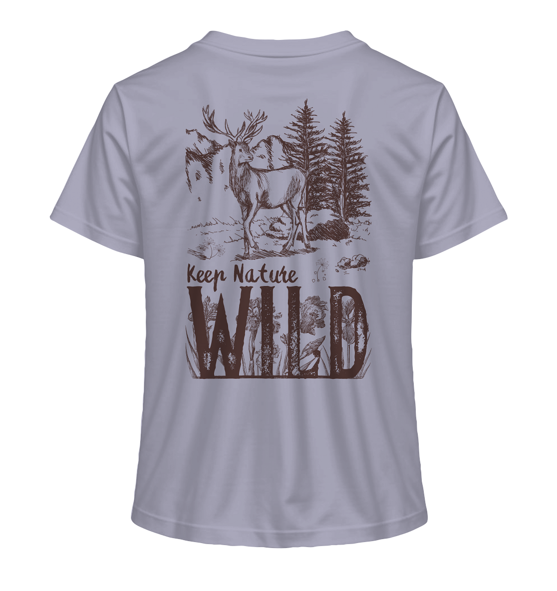 Keep Nature Wild - Ladies Organic Shirt