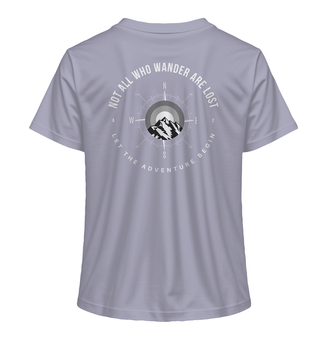 Not All Who Wander Are Lost - Ladies Organic Shirt
