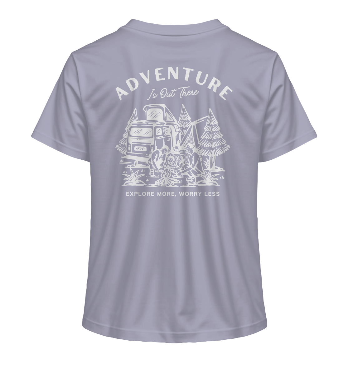 Adventure Is Out There - Ladies Organic Shirt