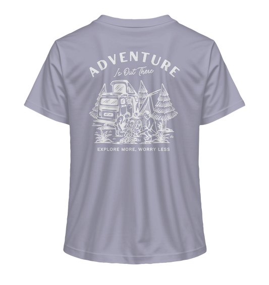 Adventure Is Out There - Ladies Organic Shirt
