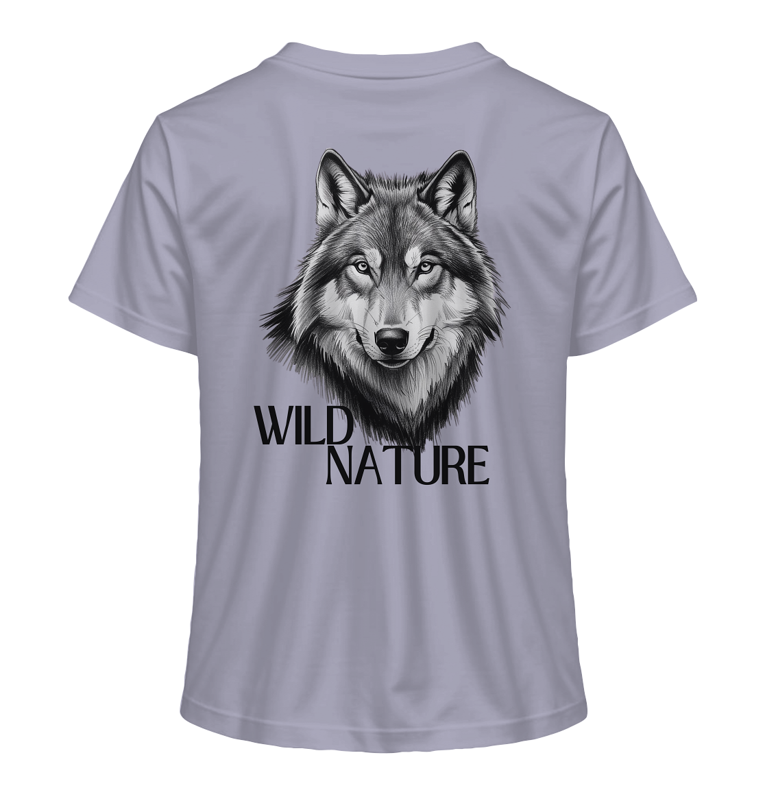 Wild Nature Wolf - Ladies Organic Shirt