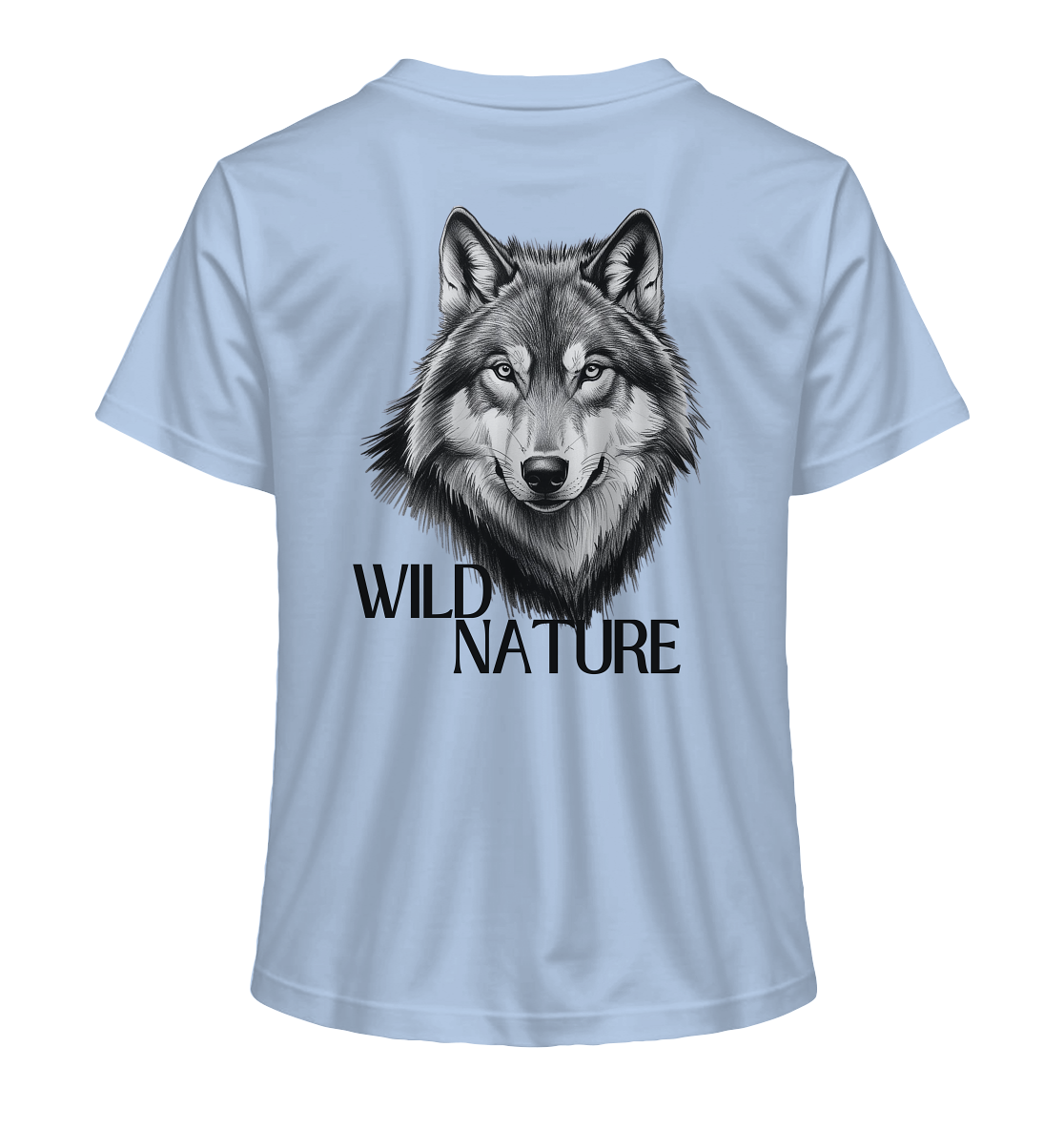 Wild Nature Wolf - Ladies Organic Shirt