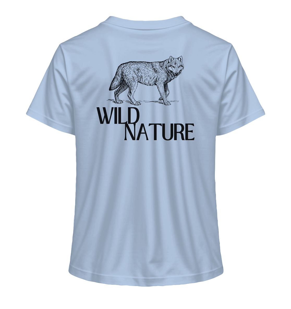 Wild Nature Wolf - Ladies Organic Shirt