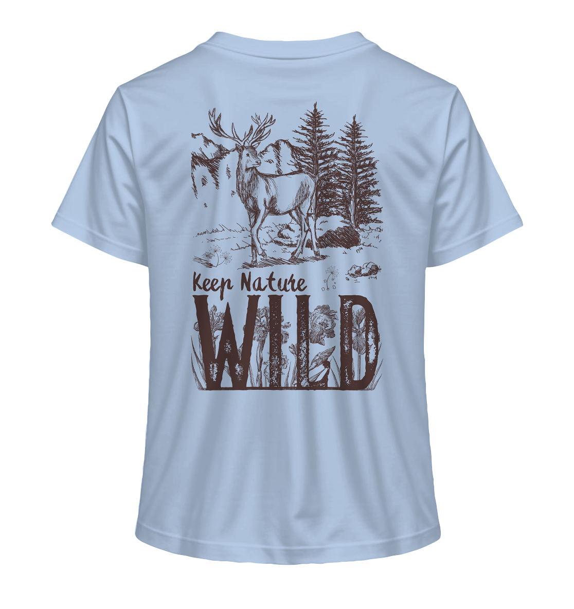 Keep Nature Wild - Ladies Organic Shirt