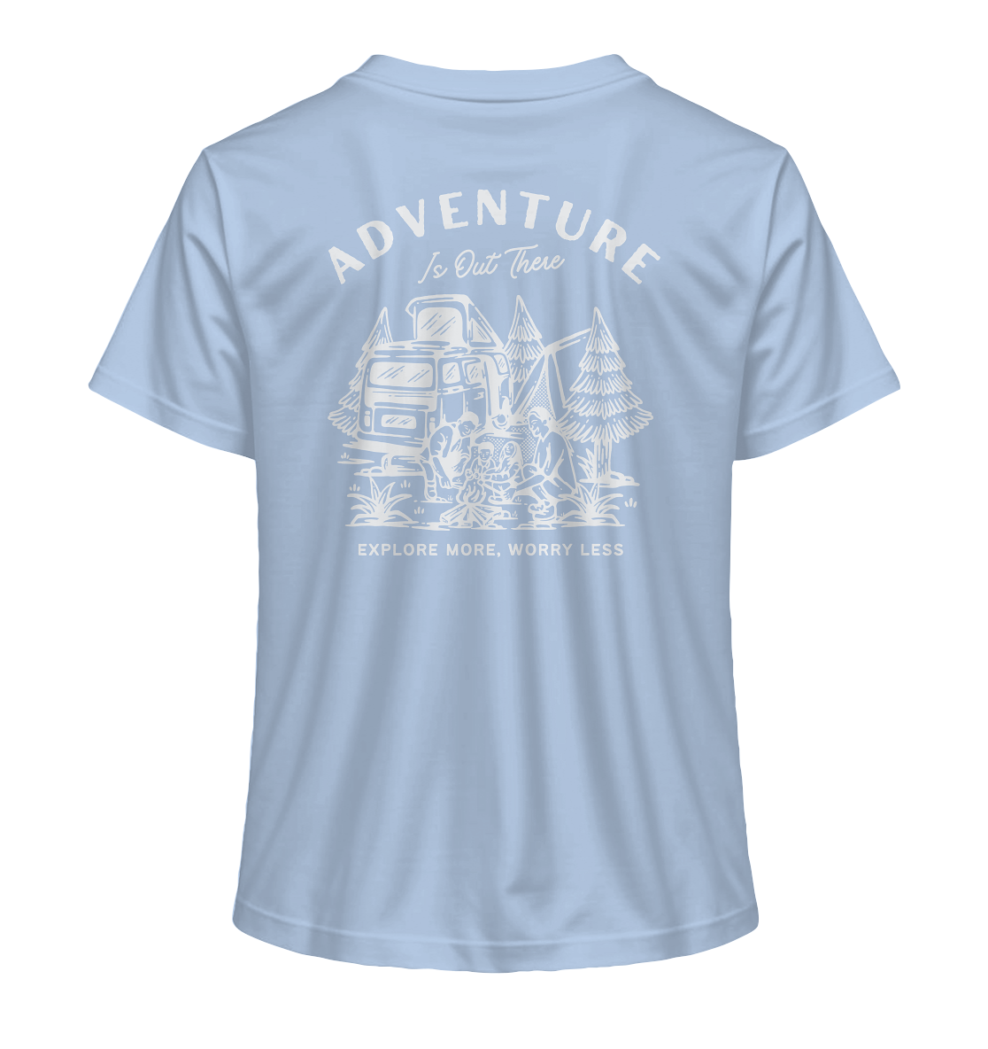 Adventure Is Out There - Ladies Organic Shirt