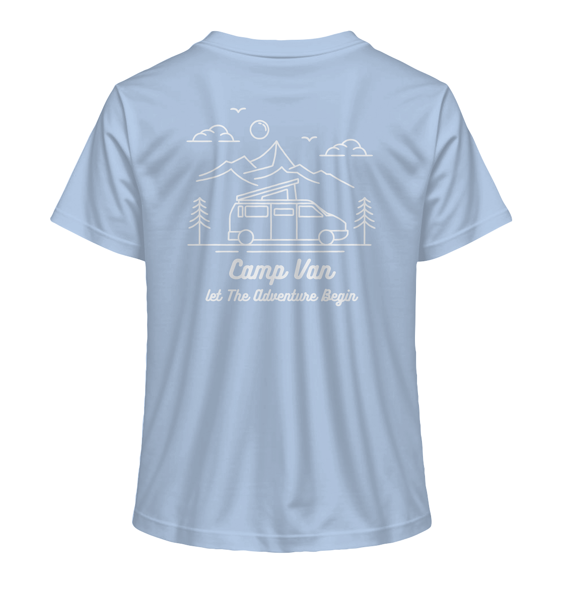 Camper Van Adventure - Ladies Organic Shirt