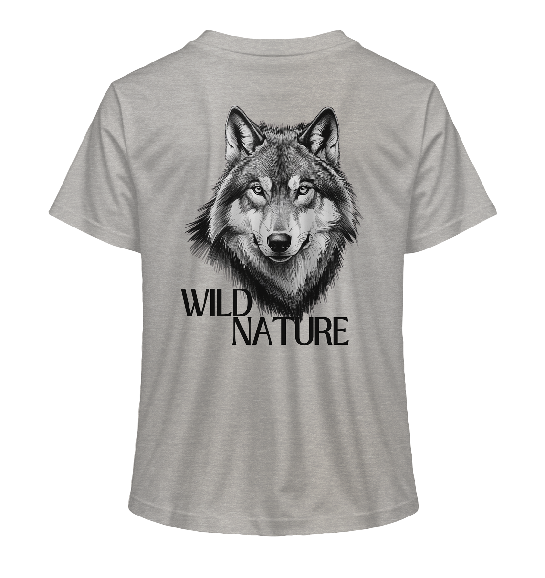 Wild Nature Wolf - Ladies Organic Shirt
