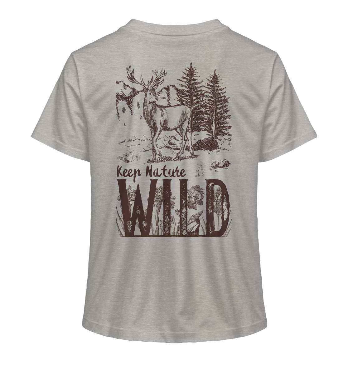 Keep Nature Wild - Ladies Organic Shirt