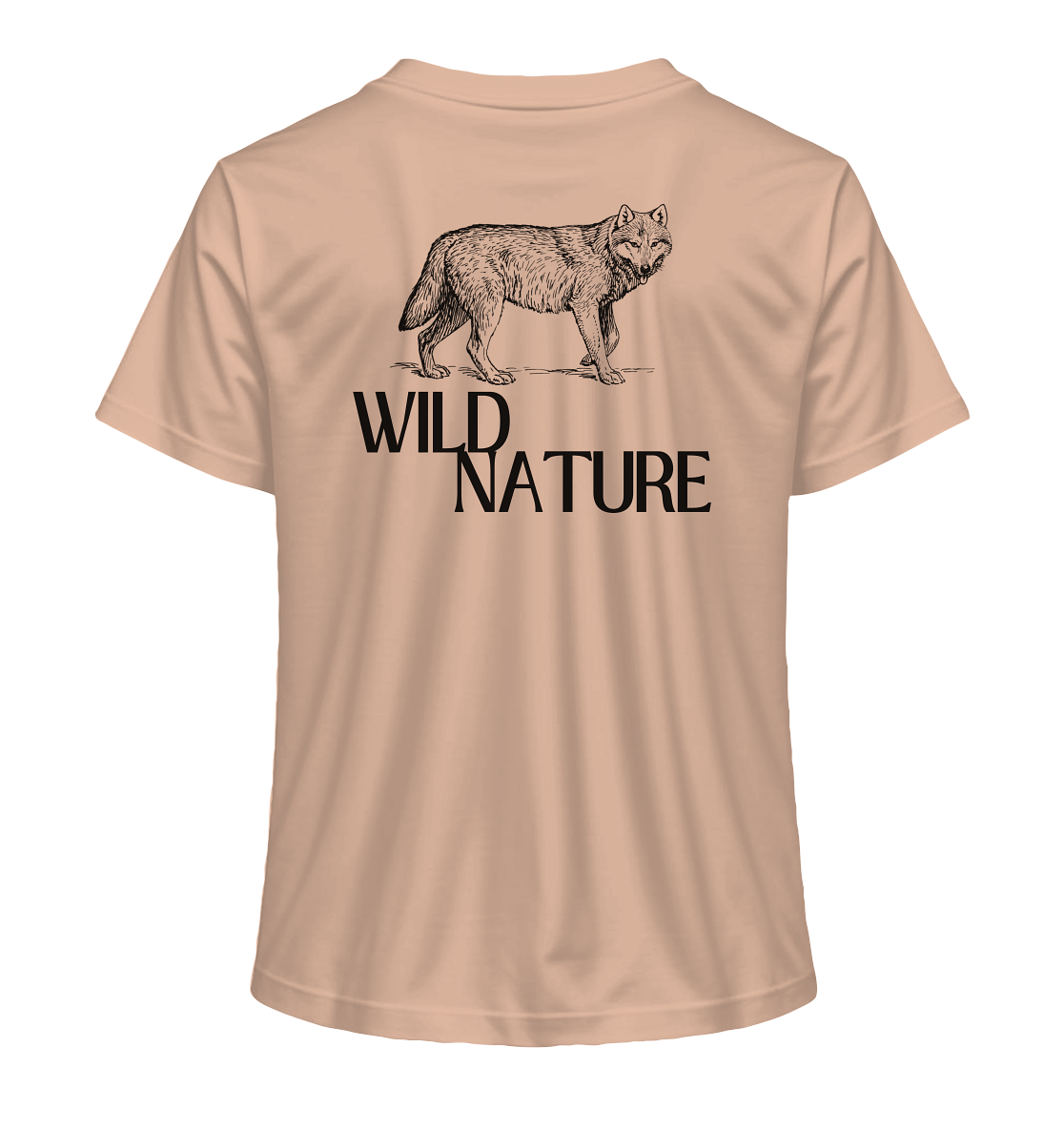 Wild Nature Wolf - Ladies Organic Shirt