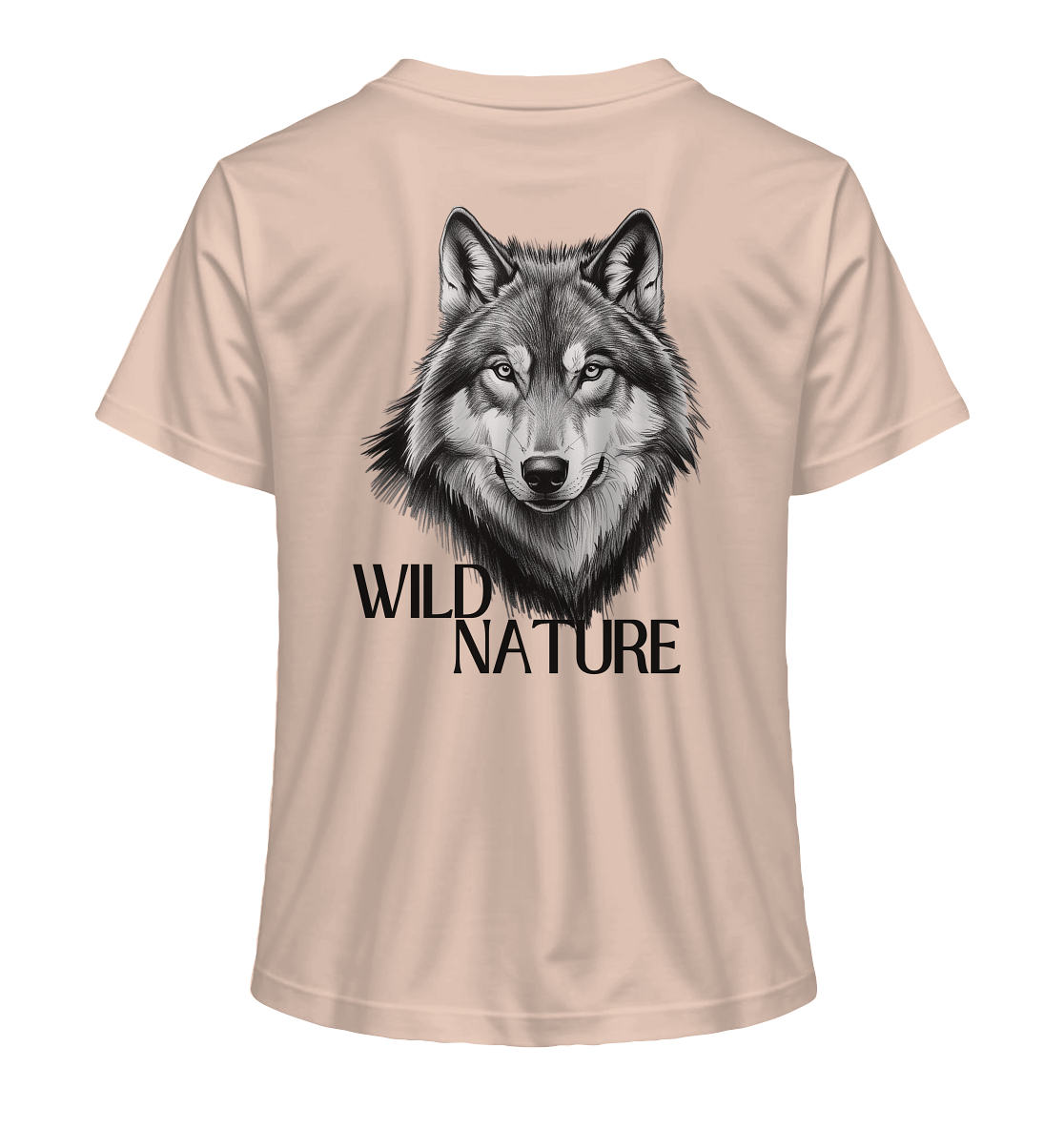 Wild Nature Wolf - Ladies Organic Shirt
