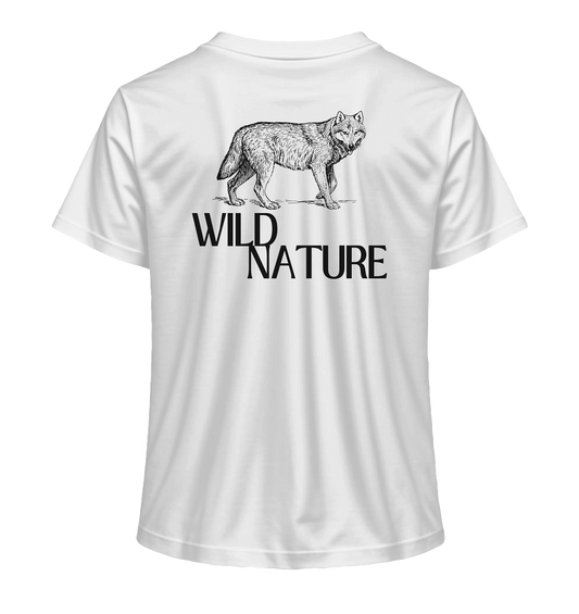 Wild Nature Wolf - Ladies Organic Shirt