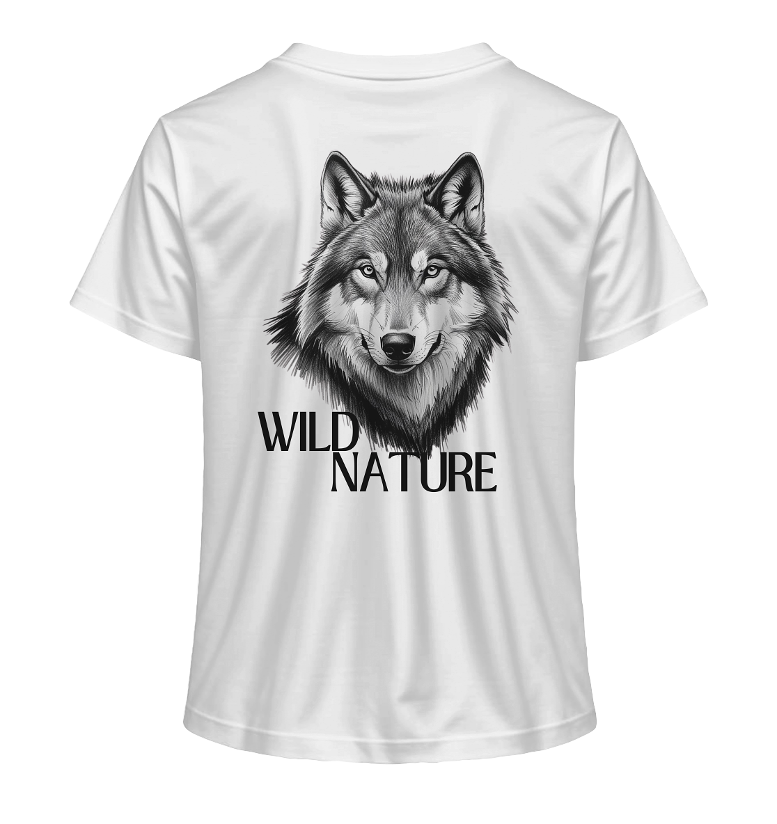Wild Nature Wolf - Ladies Organic Shirt