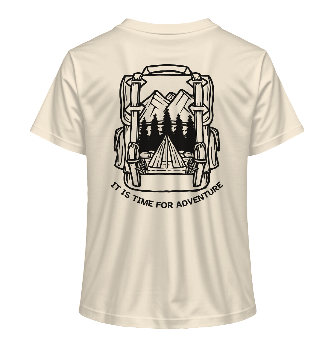 It's Time for Adventure - Ladies Organic Shirt