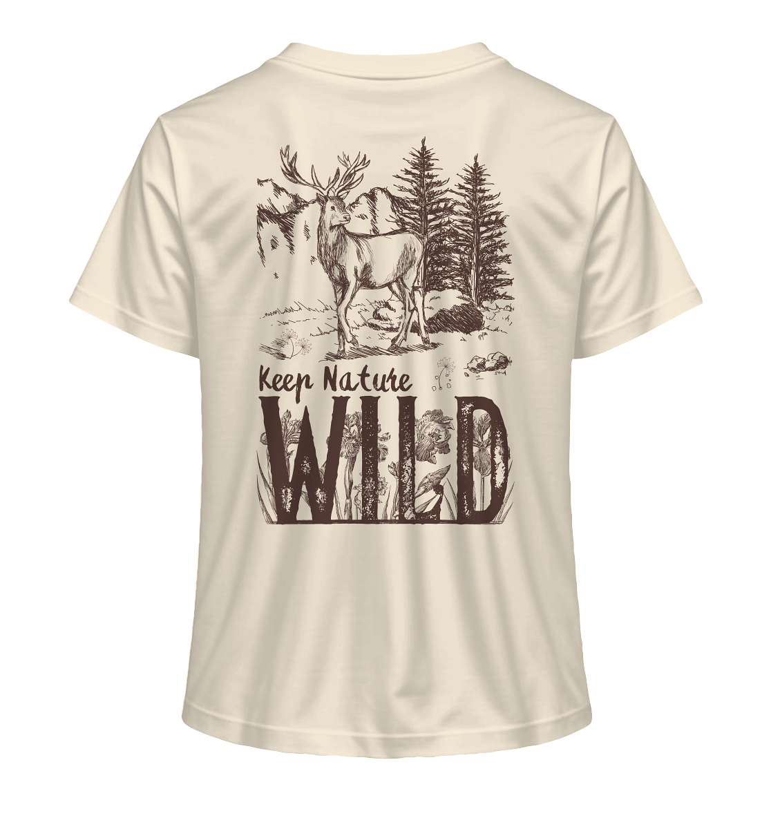Keep Nature Wild - Ladies Organic Shirt