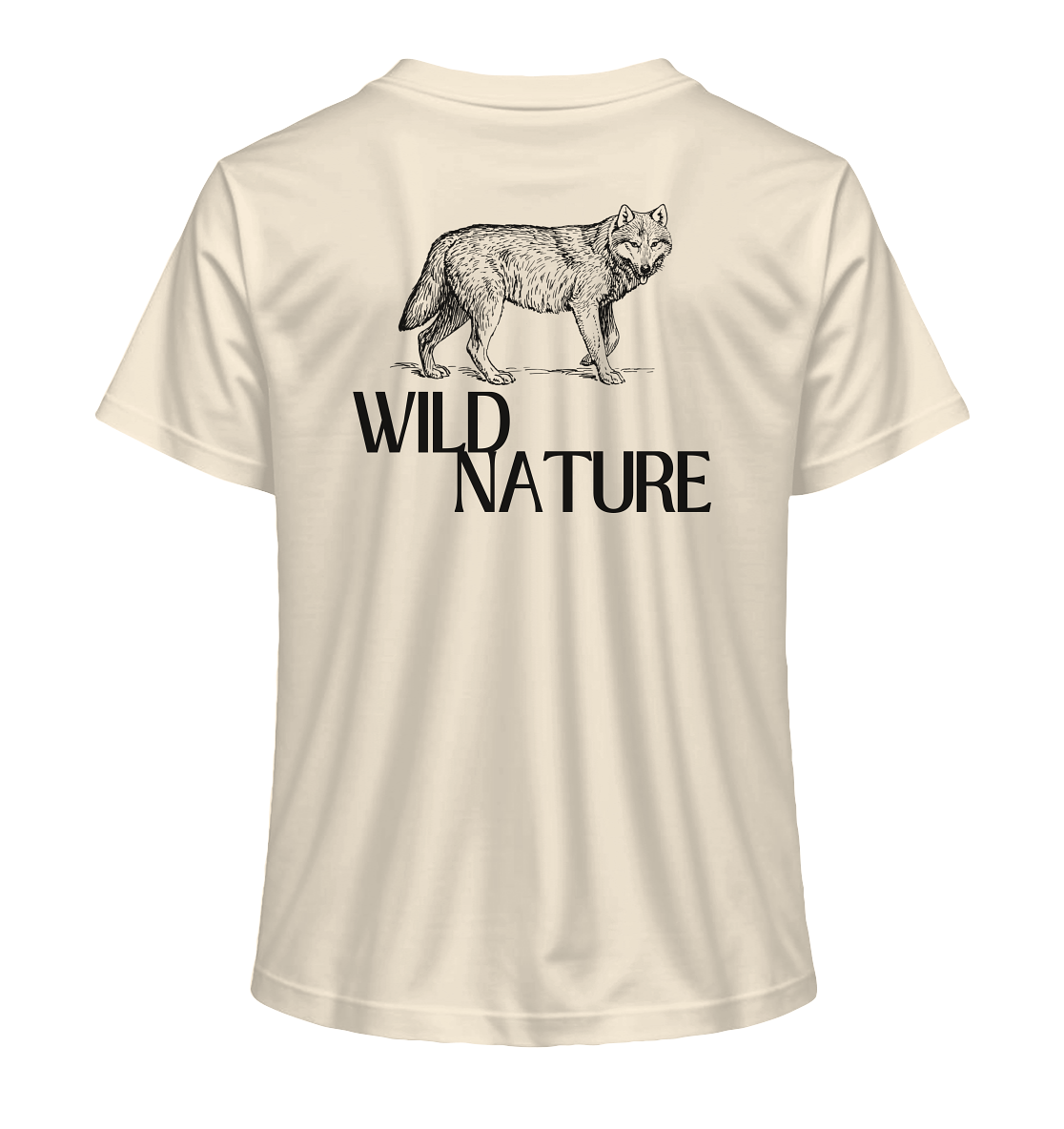 Wild Nature Wolf - Ladies Organic Shirt
